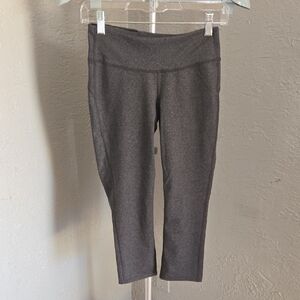 GAP Fit Charcoal Active Leggings Yoga Athleisure Gym